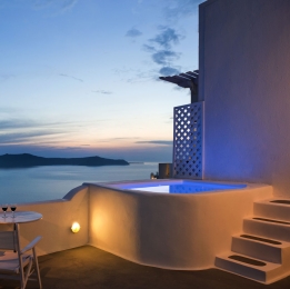 Sunset Time from Kamares Apartments