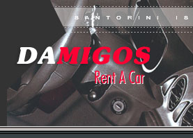 Damigos Rent A Car Santorini Car Rental Bike Rental