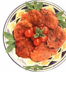 Tomatokeftedes or Tomato Rissoles
