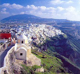 Fira The Capital - Caldera Volcano View