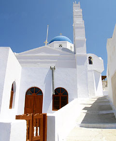 Agia Theodosia just before the Castle Entrance